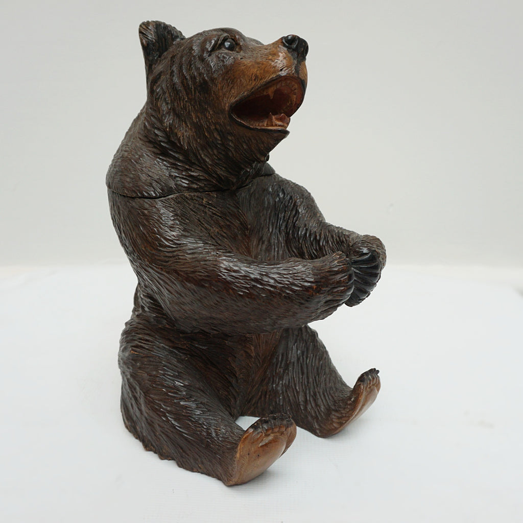 Black Forest Bear Tobacco Jar - Jeroen Markies Art Deco