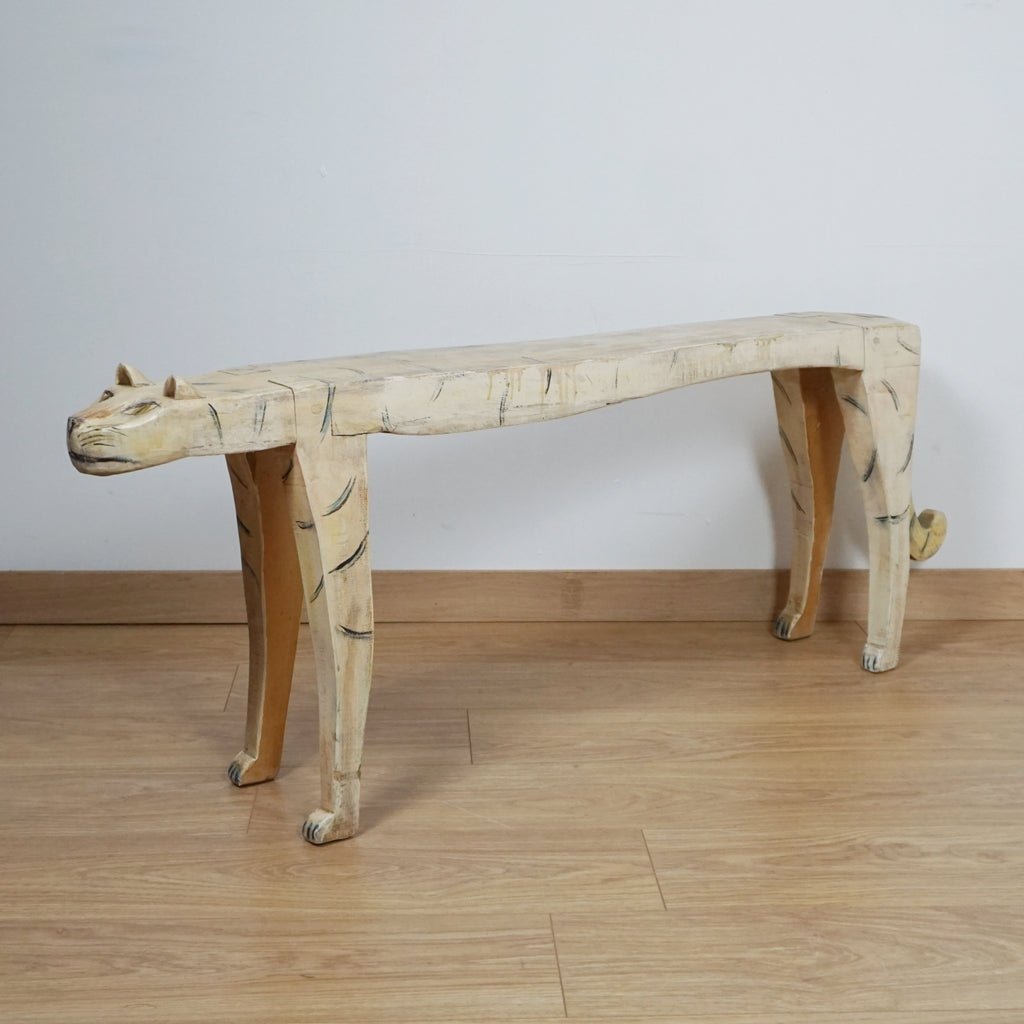 Gerard Rigot (B. 1929) Carved Bench
