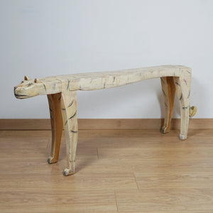 Gerard Rigot (B. 1929) Carved Bench