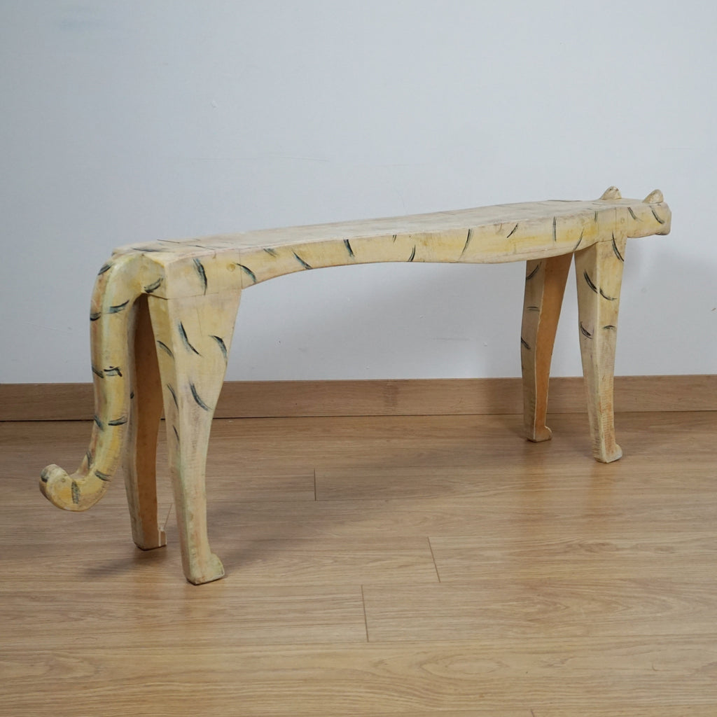 Gerard Rigot (B. 1929) Carved Bench