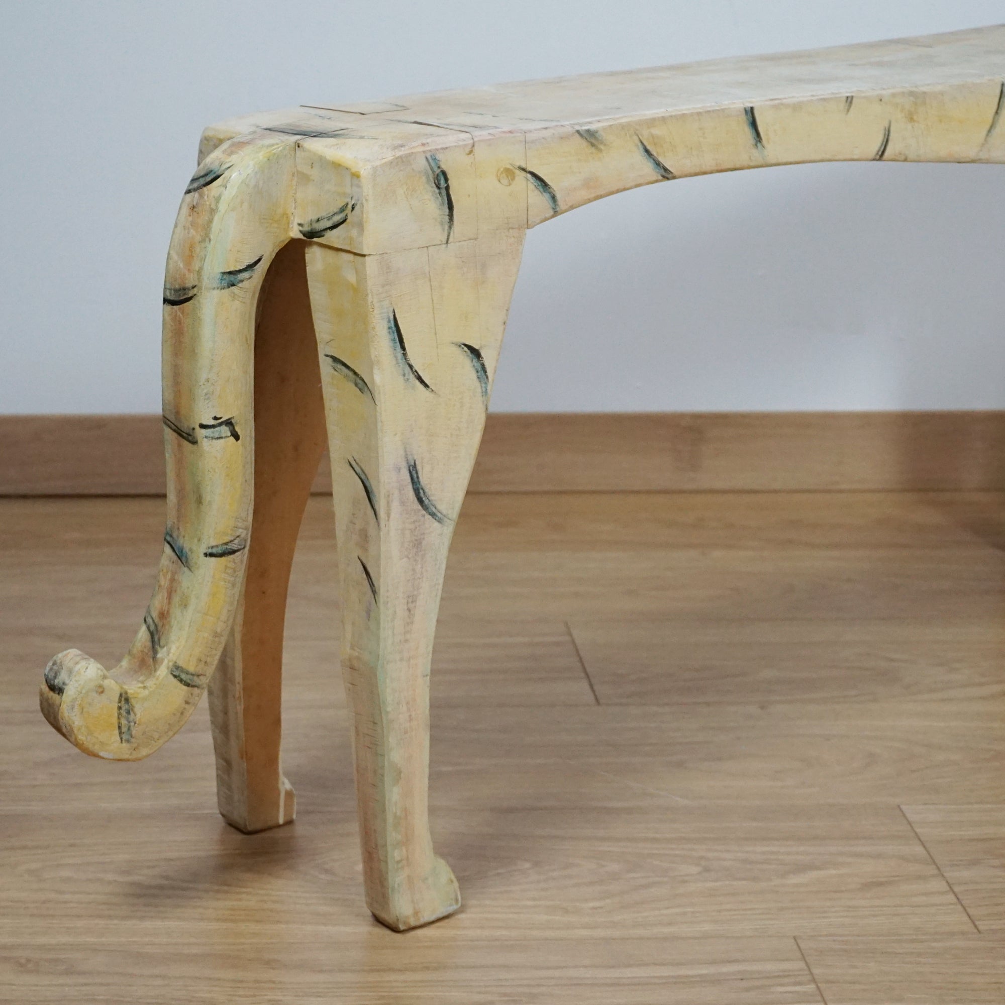 Gerard Rigot (B. 1929) Carved Bench