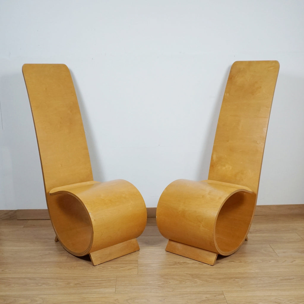 Pair of Bentwood Chairs by the Villiers Brothers