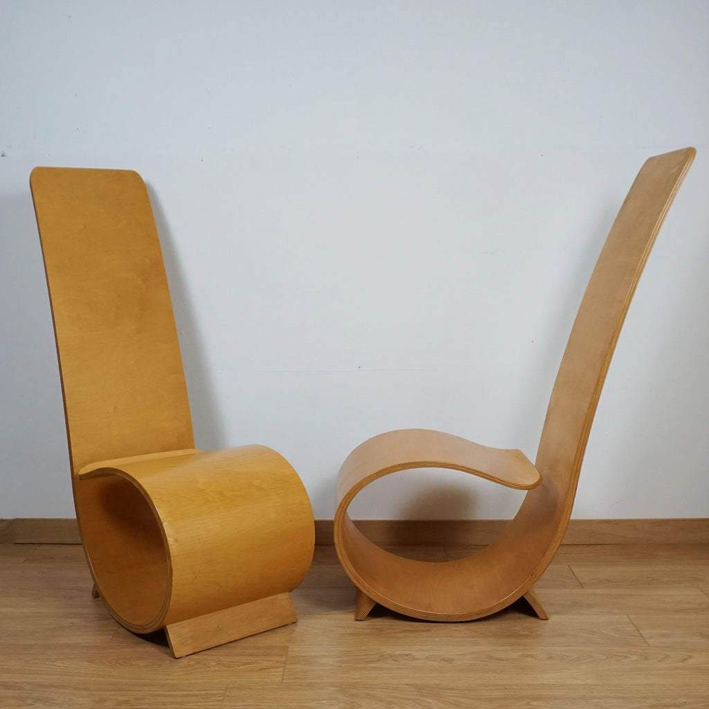 Pair of Bentwood Chairs by the Villiers Brothers
