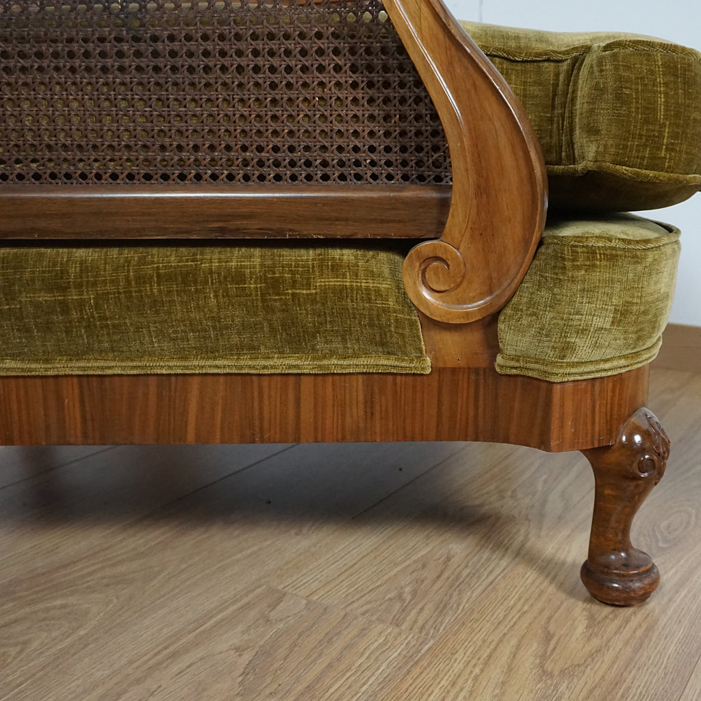 Pair of Early 20th Century Bergère Lounge Chairs