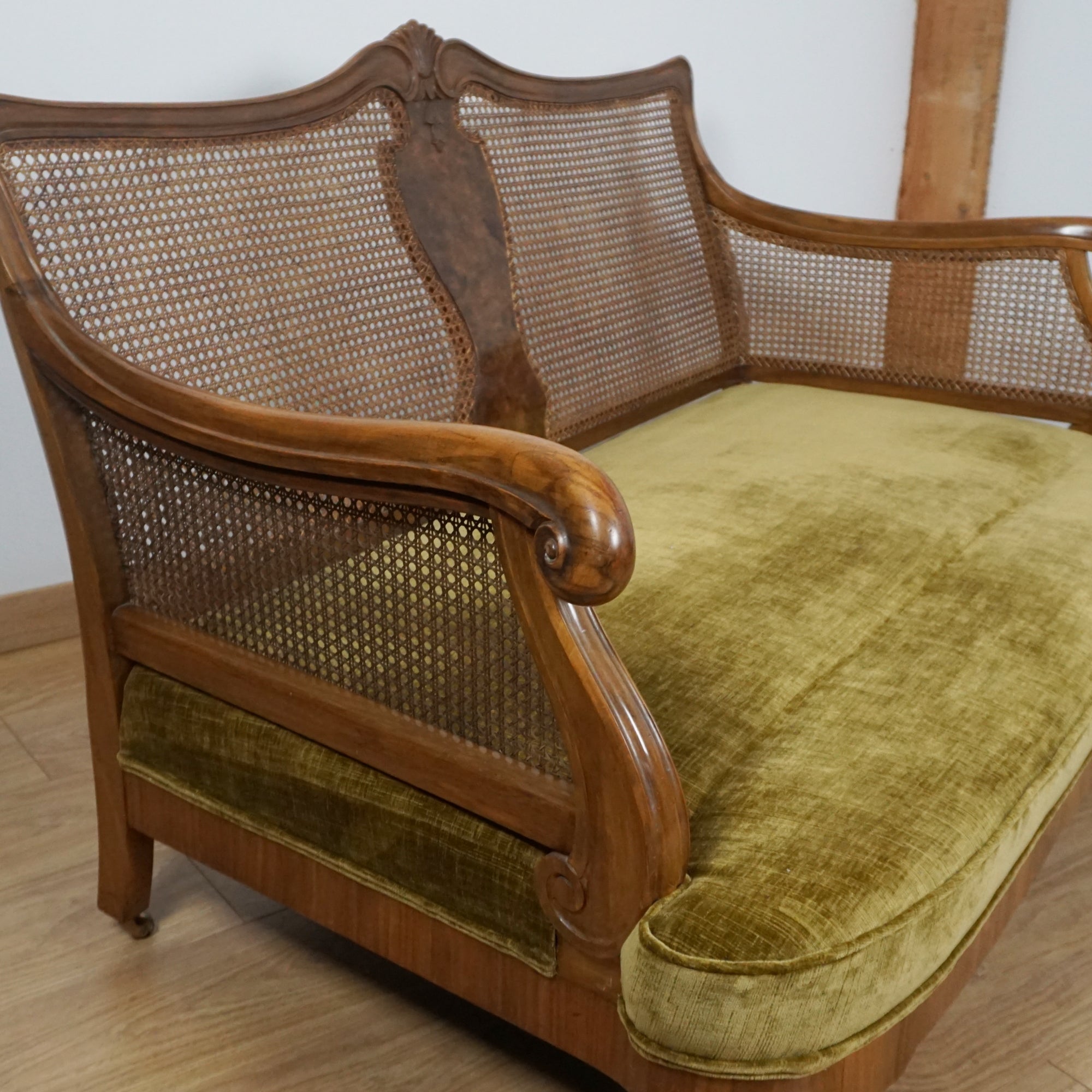 Early 20th Century Bergère Lounge Sofa