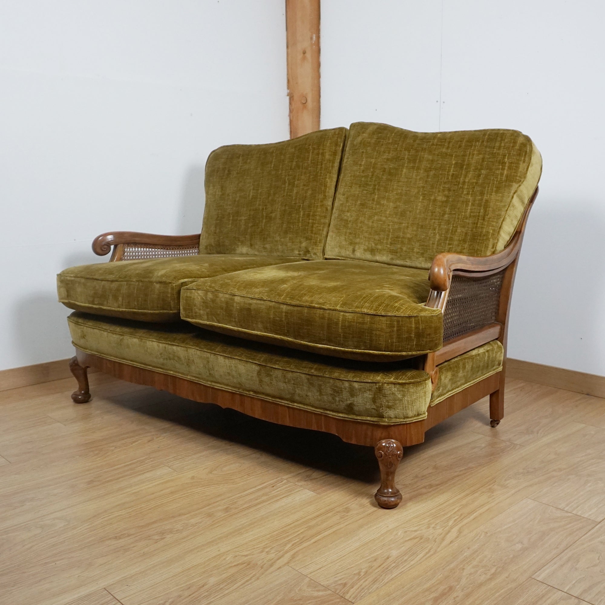 Early 20th Century Bergère Lounge Sofa