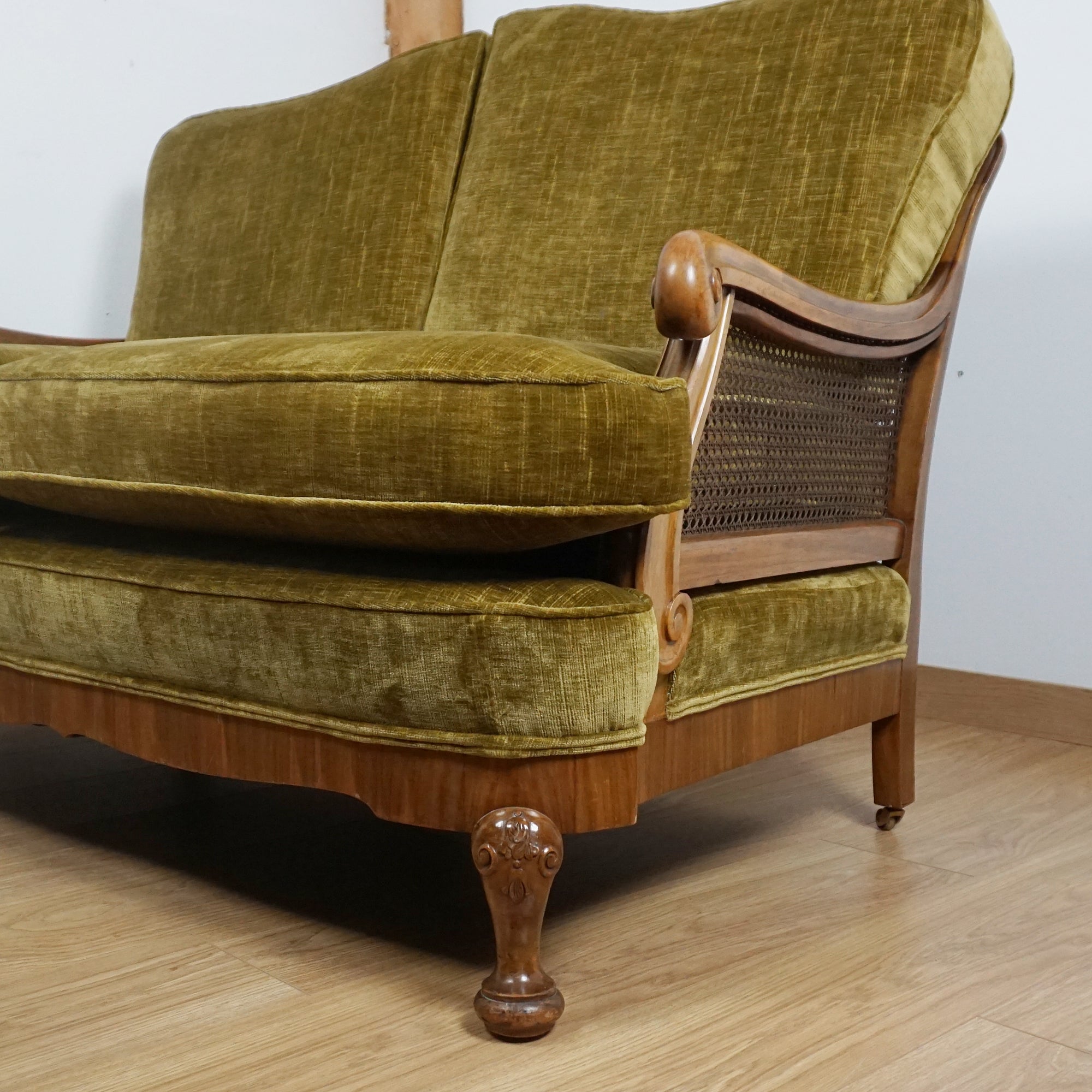 Early 20th Century Bergère Lounge Sofa