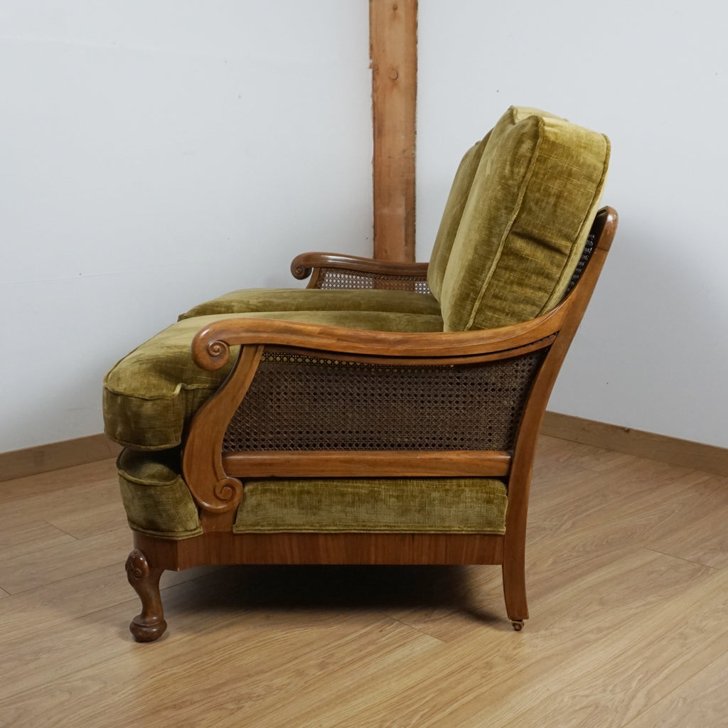 Early 20th Century Bergère Lounge Sofa