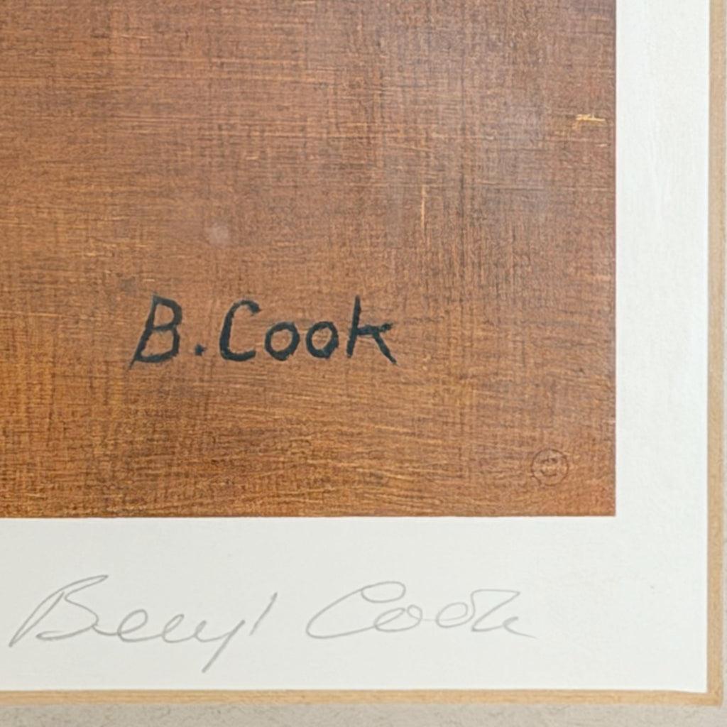'Getting Ready' Limited Edition Beryl Cook Print