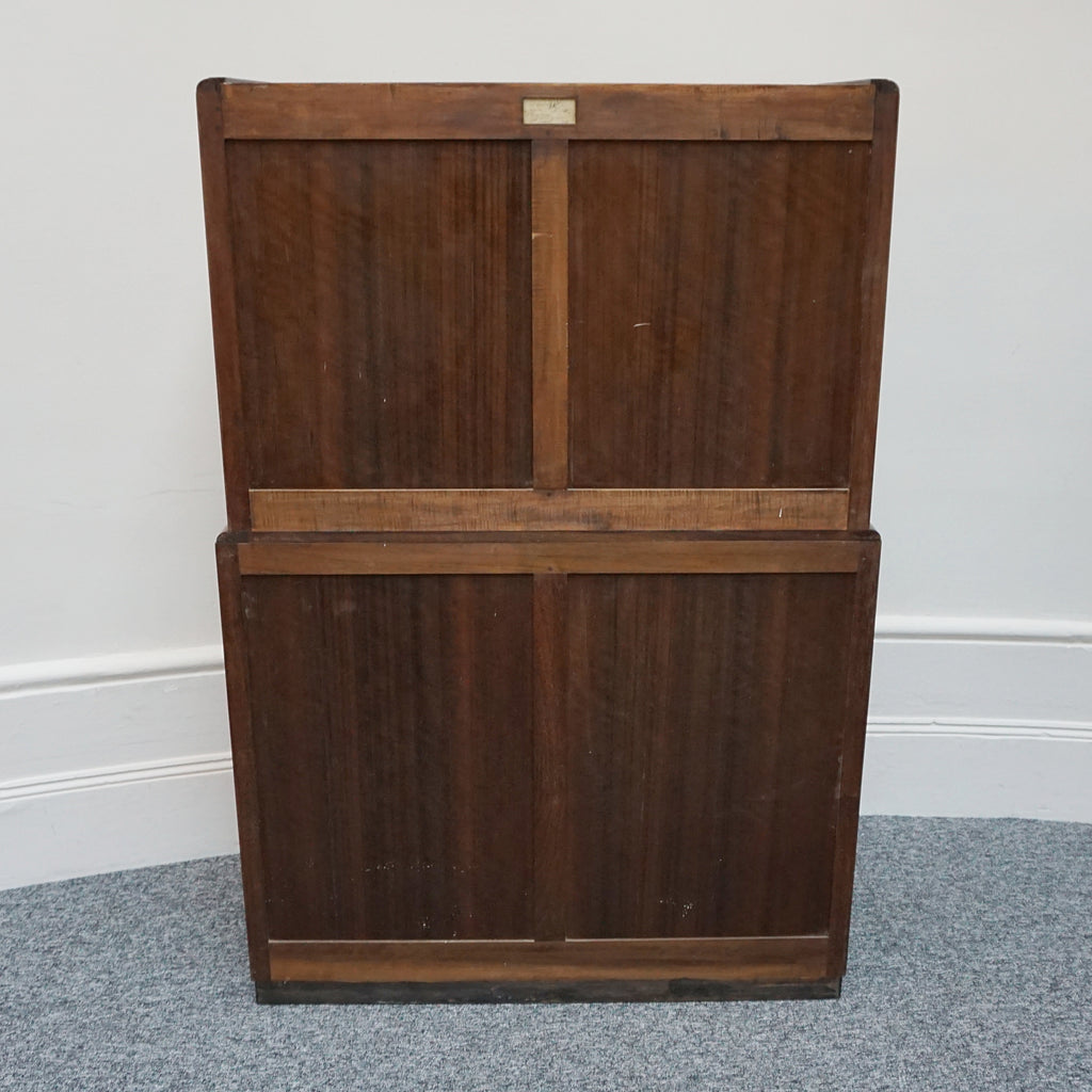 Art Deco Linen Press by Betty Joel. Original Shell Handles, Macassar Ebony eith Walnut. 1930s Dresser - Jeroen Markies Art Deco
