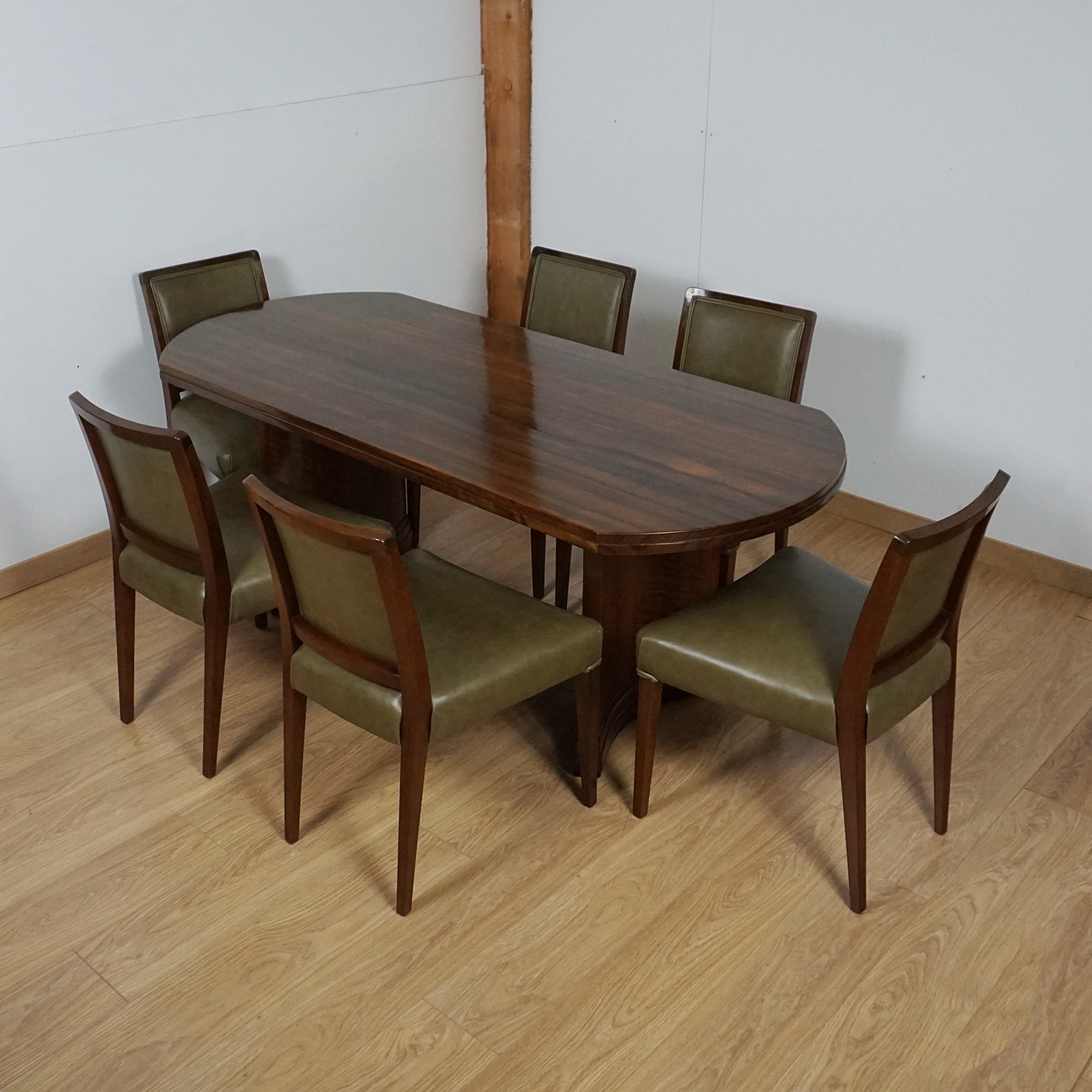 Art Deco Six Seat Seater Dining Suite by Betty Joel - Markies Antiques 