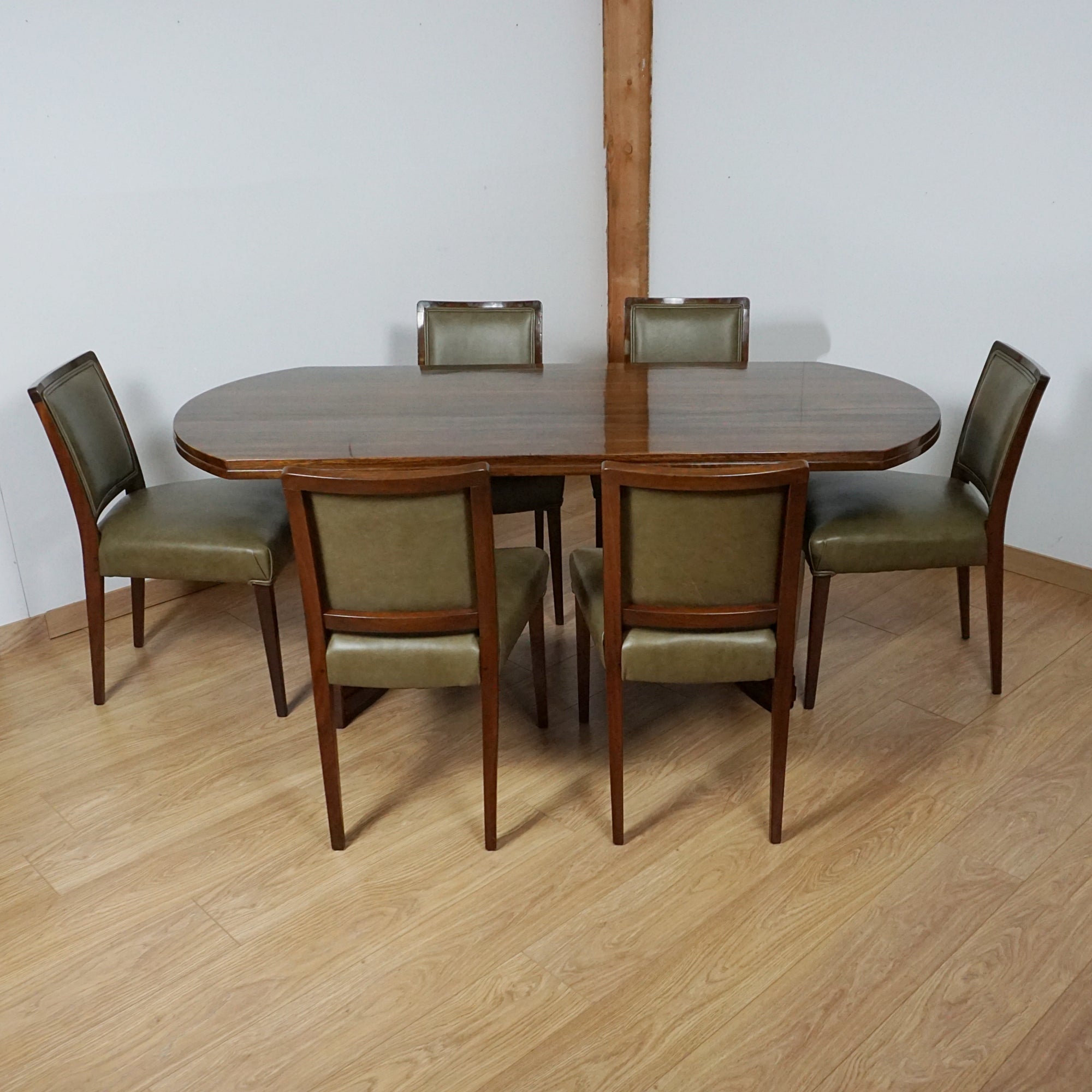 Art Deco Six Seat Seater Dining Suite by Betty Joel - Markies Antiques 