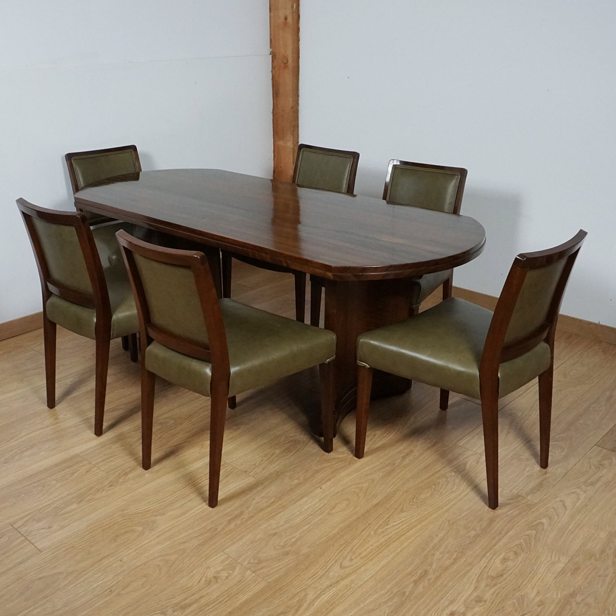 Art Deco Six Seat Seater Dining Suite by Betty Joel - Markies Antiques 