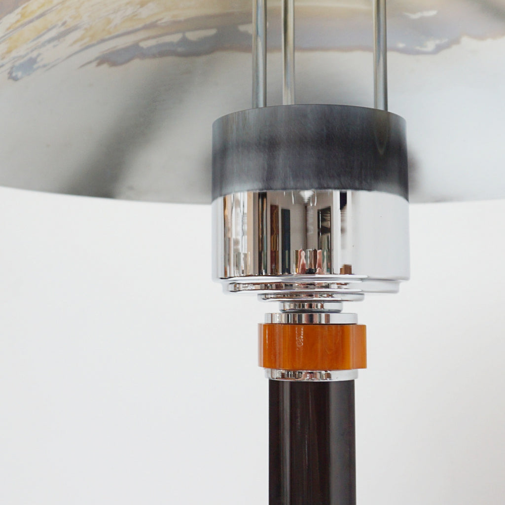 Brown Bakelite table Lamp - Jeroen Markies Art Deco