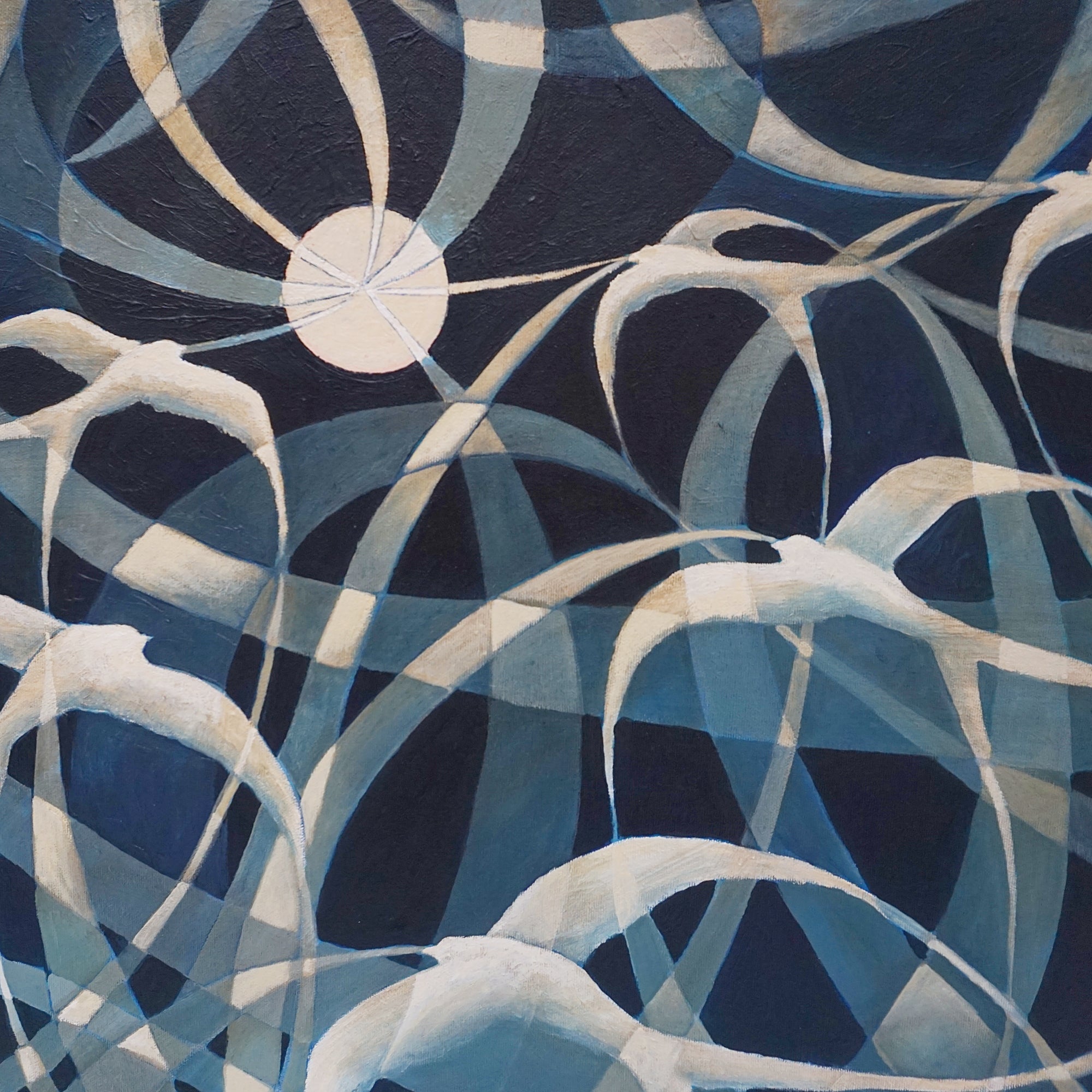 Contemporary Oil on Canvas painting by Vera Jefferson. Kent based artist. Art Deco Style Painting - Jeroen Markies Art Deco