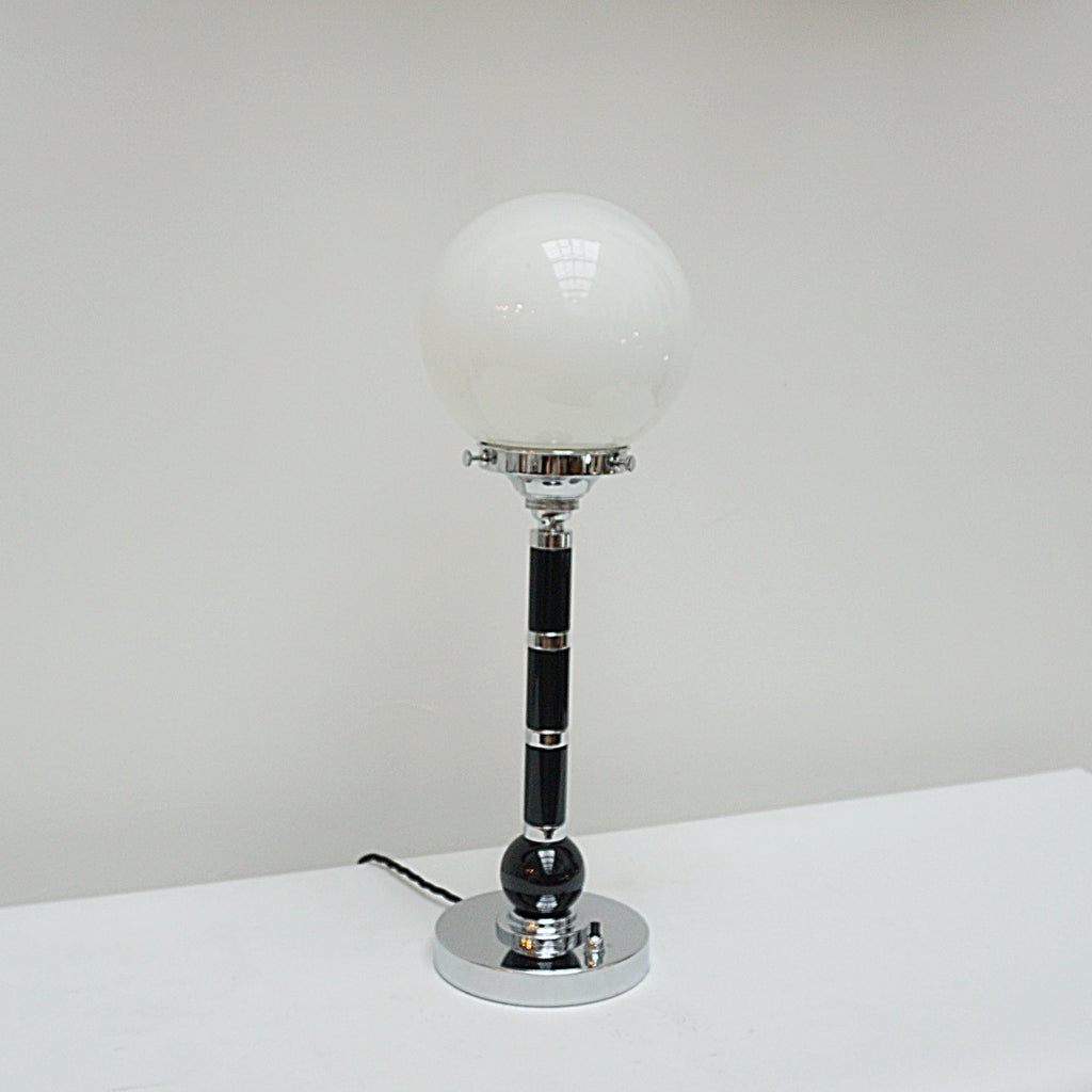 Black Ball Table Lamps - Jeroen Markies Art Deco