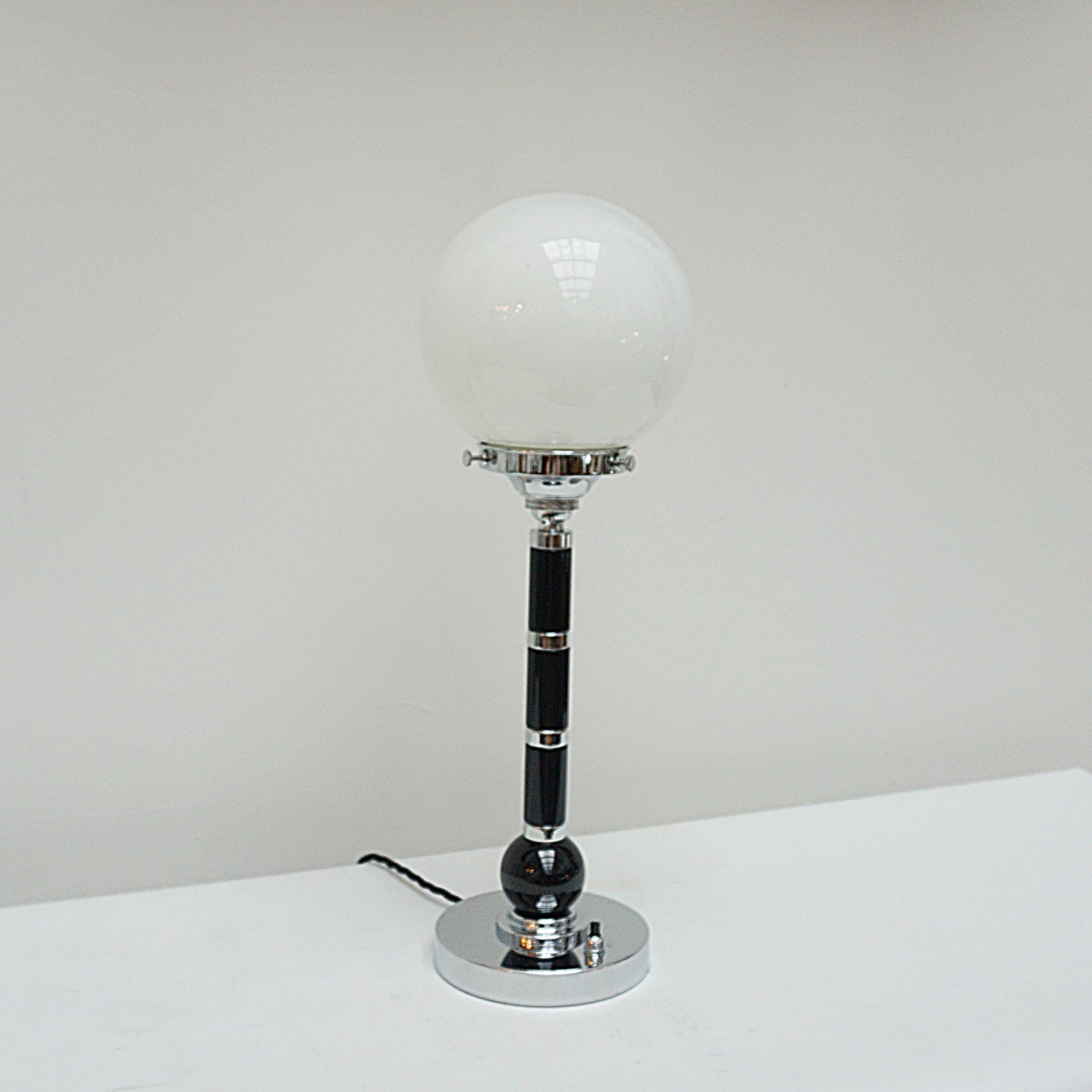 Black Ball Table Lamps - Jeroen Markies Art Deco