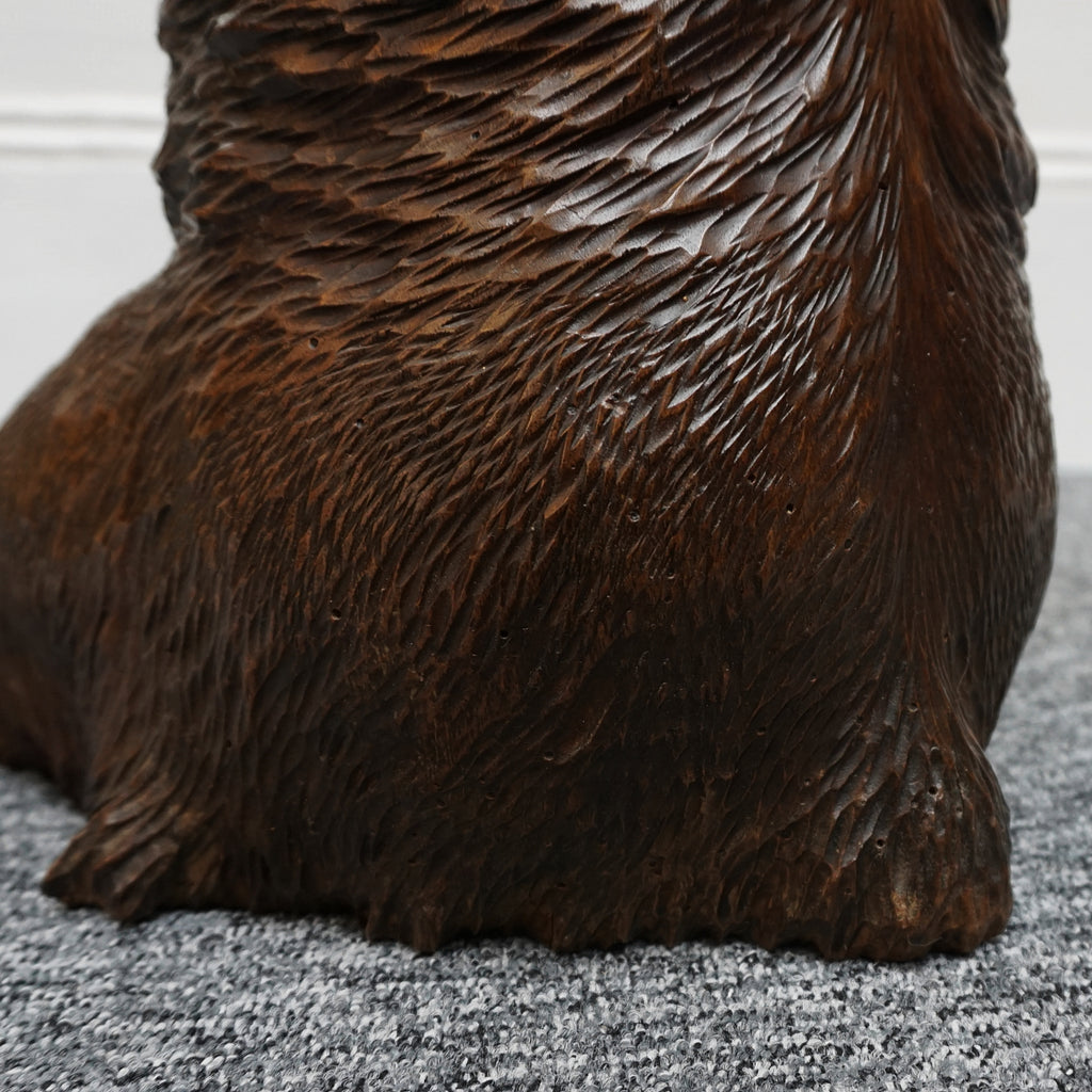 Black Forest Bear Original Piano Stool - Jeroen Markies Art Deco