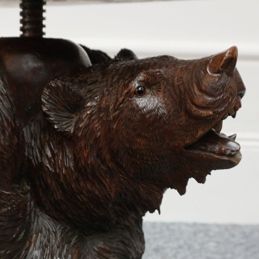 Black Forest Bear Original Piano Stool - Jeroen Markies Art Deco