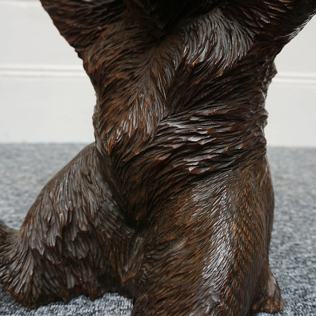 Black Forest Bear Original Piano Stool - Jeroen Markies Art Deco