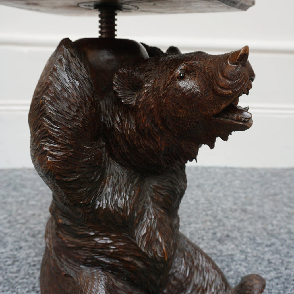 Black Forest Bear Original Piano Stool - Jeroen Markies Art Deco