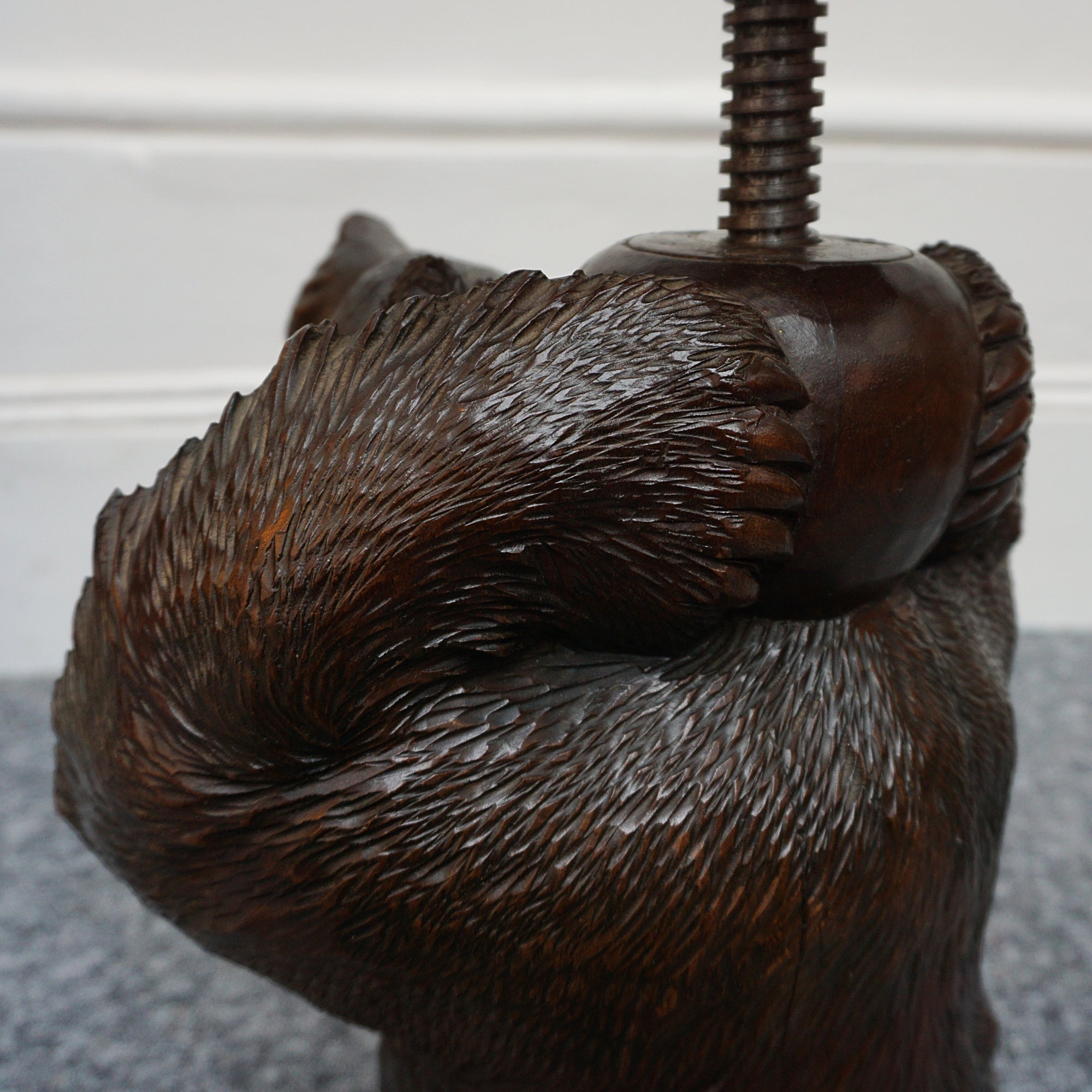 Black Forest Bear Original Piano Stool - Jeroen Markies Art Deco