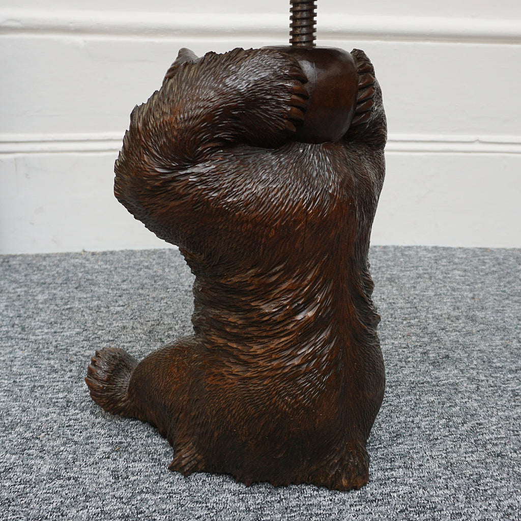 Black Forest Bear Original Piano Stool - Jeroen Markies Art Deco