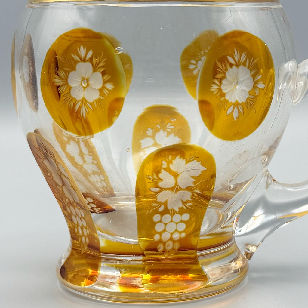 Set of Twelve Bohemienne Glasses Attributed to Harrach
