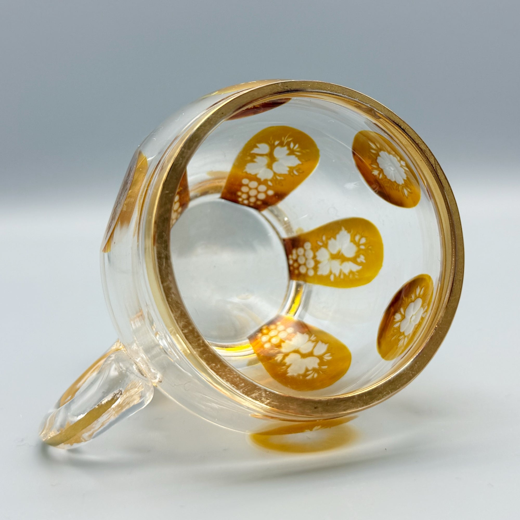 Set of Twelve Bohemienne Glasses Attributed to Harrach