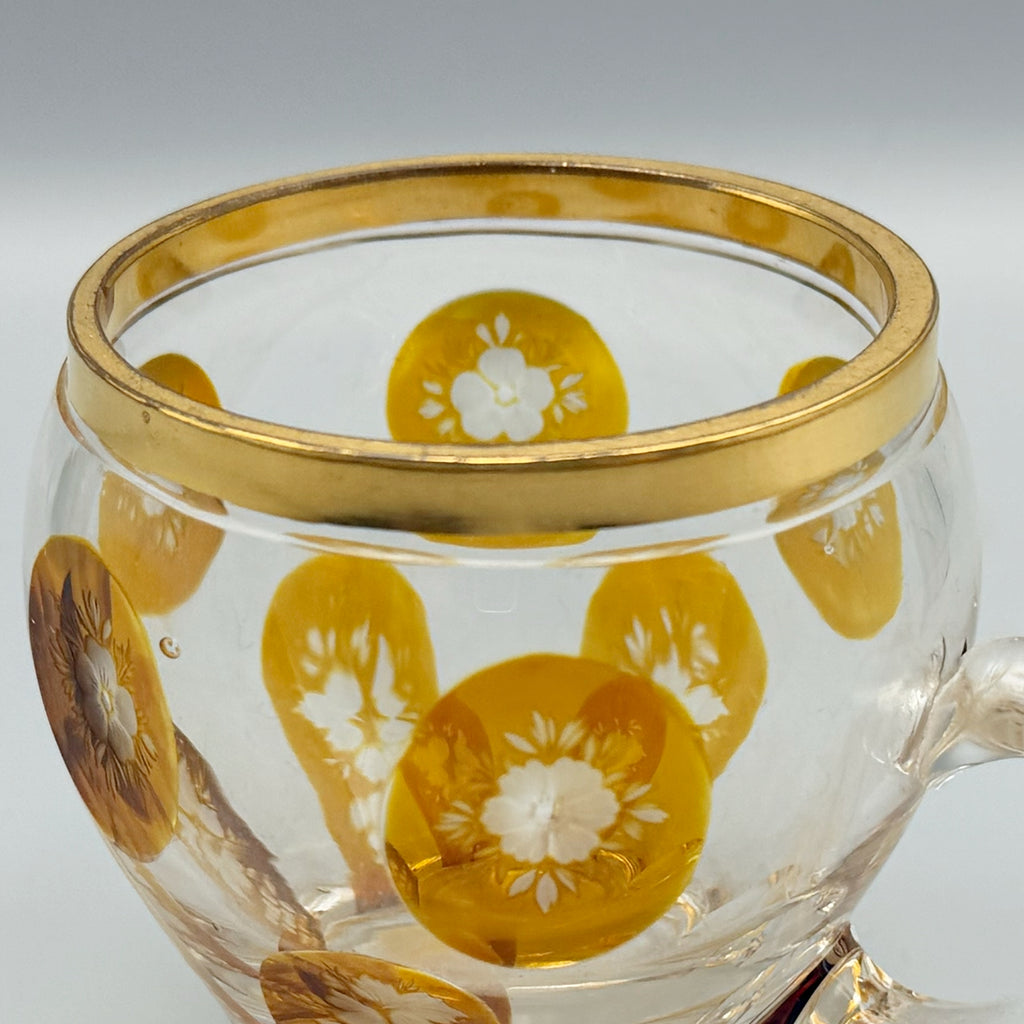 Set of Twelve Bohemienne Glasses Attributed to Harrach
