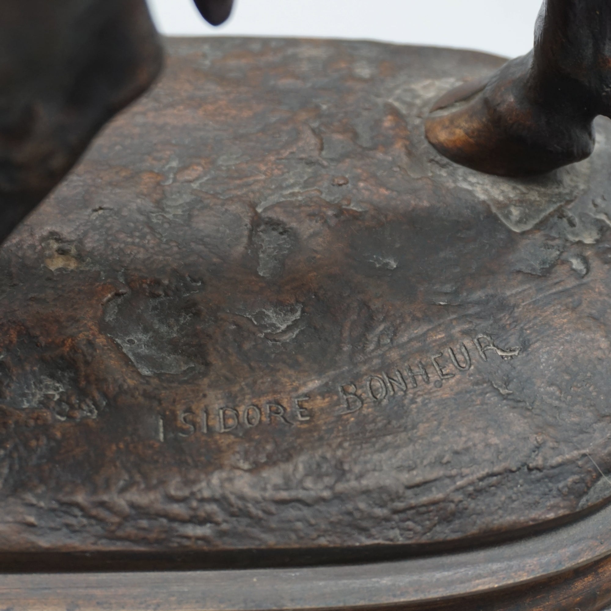 Mid 19th Century Bronze Sculptures of a Bull and a Cow by Isidore Bonheur - Jeroen Markies Art Deco