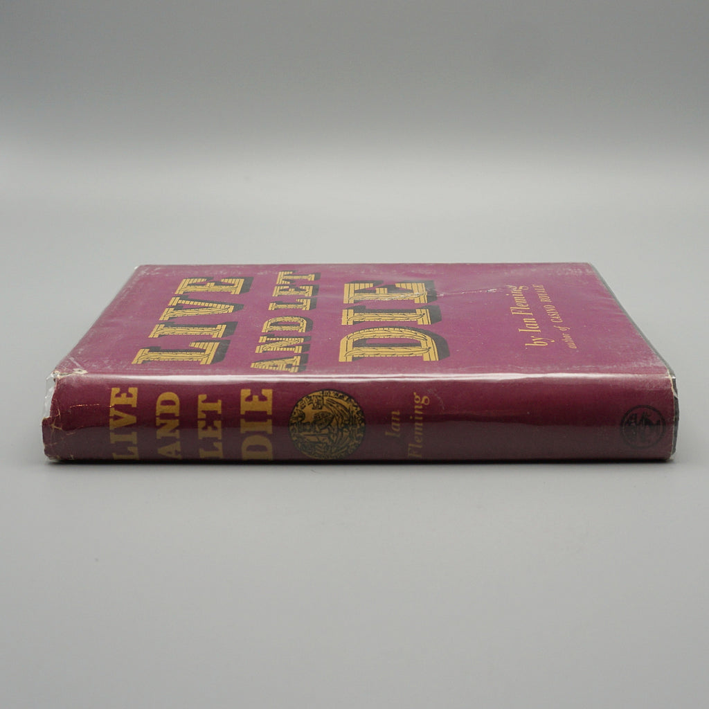 First Edition Ian Fleming Live and Let Die - Jeroen Markies Art Deco - Rare Books - James Bond First Editions  Ian Fleming First Editions - vintage rare books - collectable books 