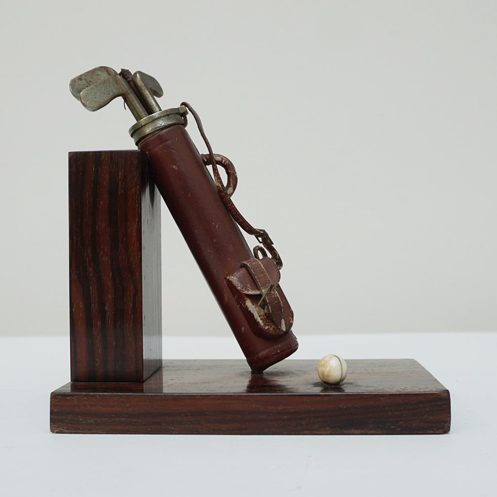 Golf Caddie Book Ends - Jeroen Markies Art Deco