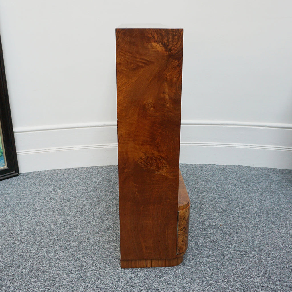 Original Walnut Art Deco Bookcase - Jeroen Markies Art Deco