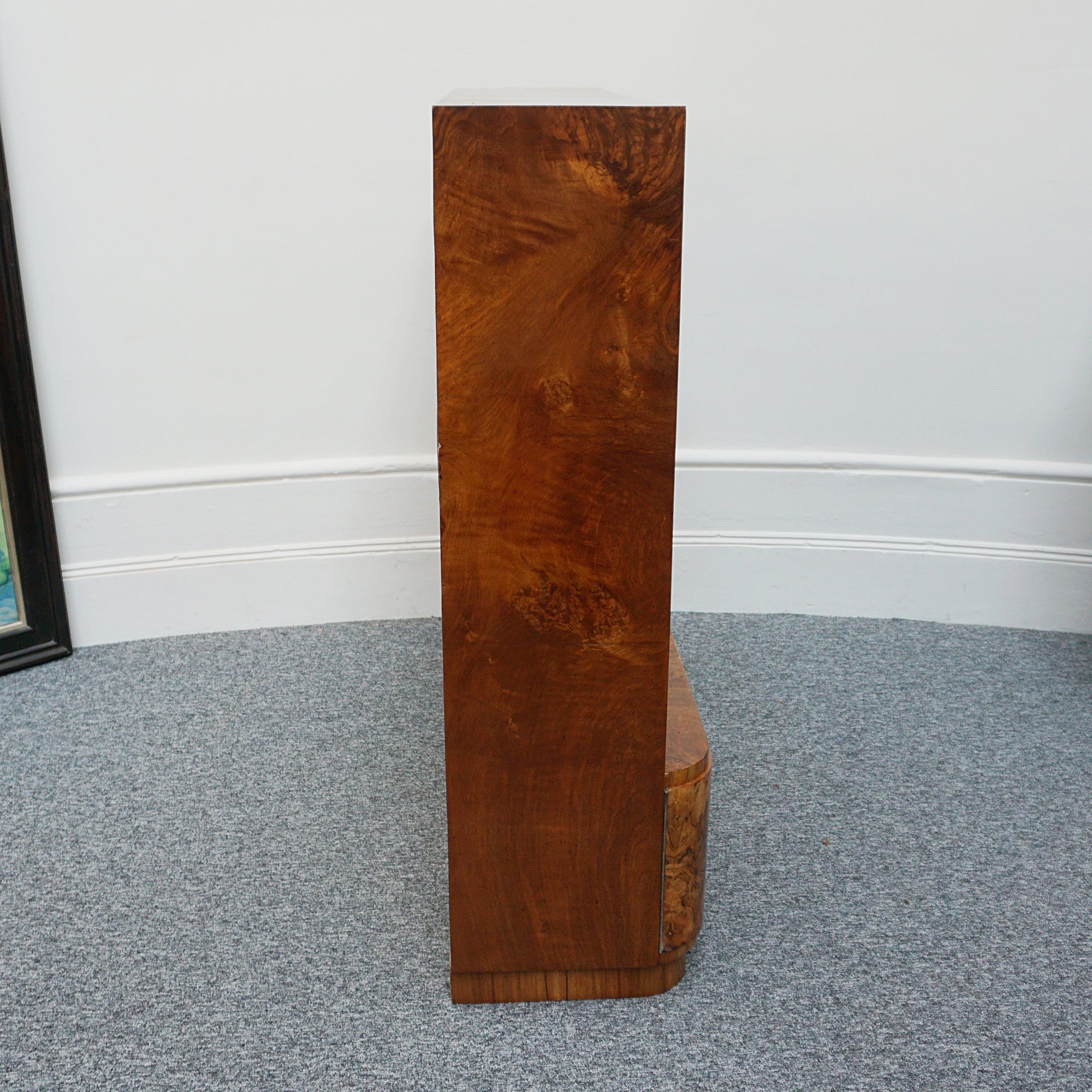 Original Walnut Art Deco Bookcase - Jeroen Markies Art Deco