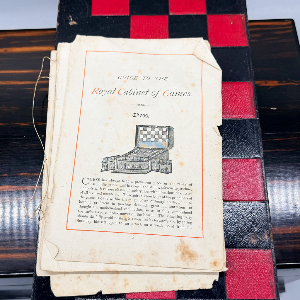 Victorian Gaming Compendium by Chapman & Son | Markies Antiques Ltd