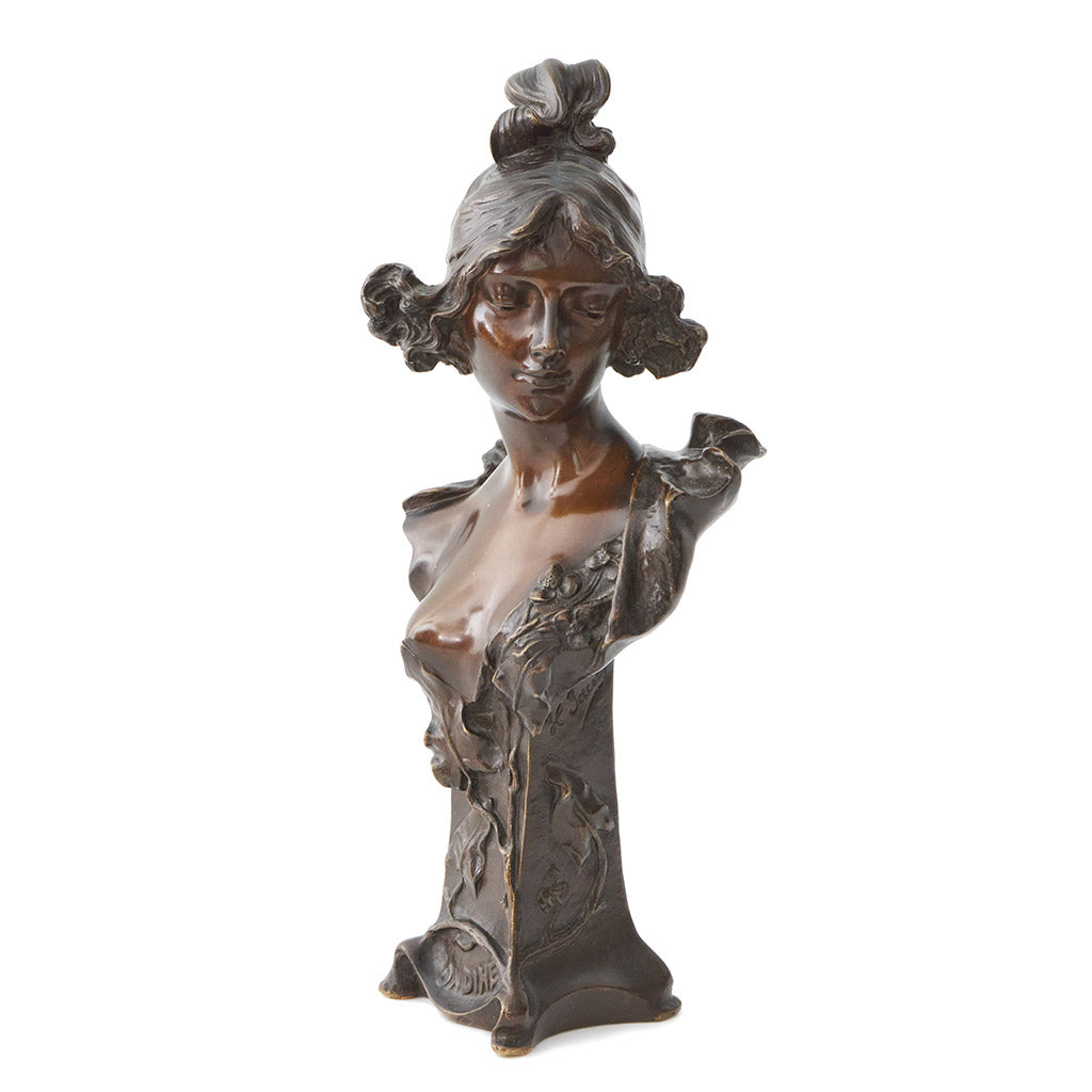 'Ondine' Bronze Sculpture by Henri Jacobs - Jeroen Markies Art Deco