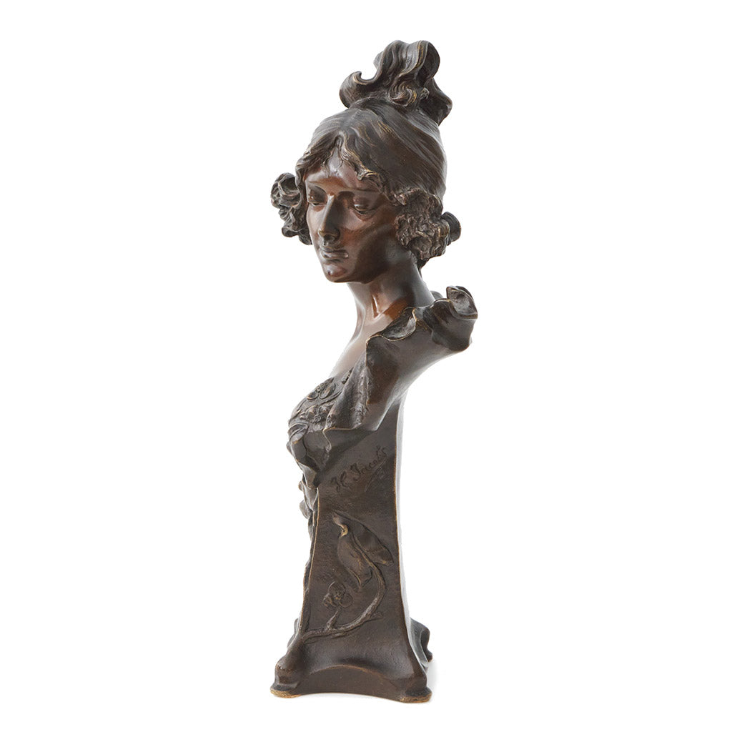 'Ondine' Bronze Sculpture by Henri Jacobs - Jeroen Markies Art Deco