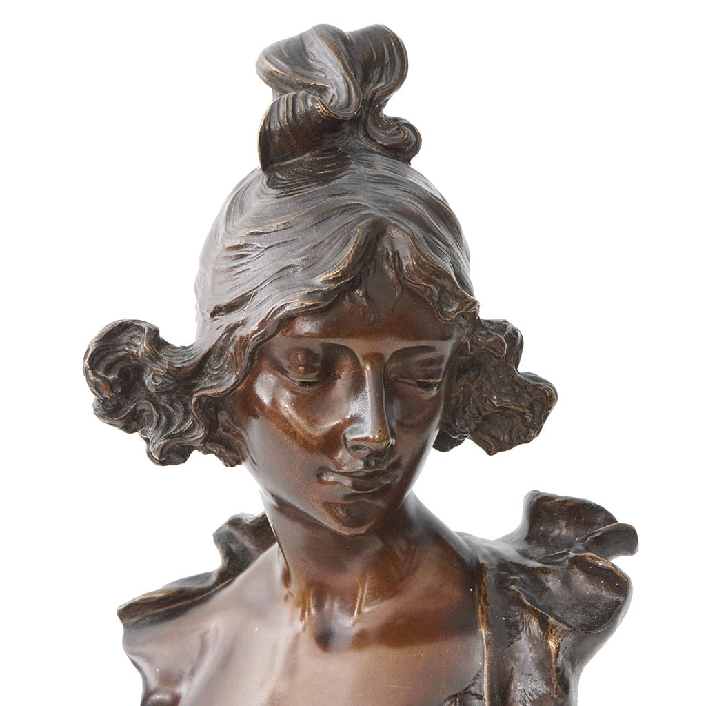 'Ondine' Bronze Sculpture by Henri Jacobs - Jeroen Markies Art Deco