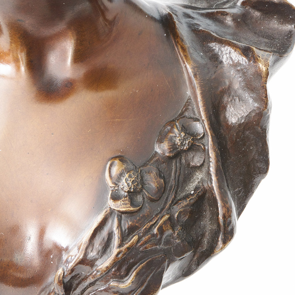 'Ondine' Bronze Sculpture by Henri Jacobs - Jeroen Markies Art Deco