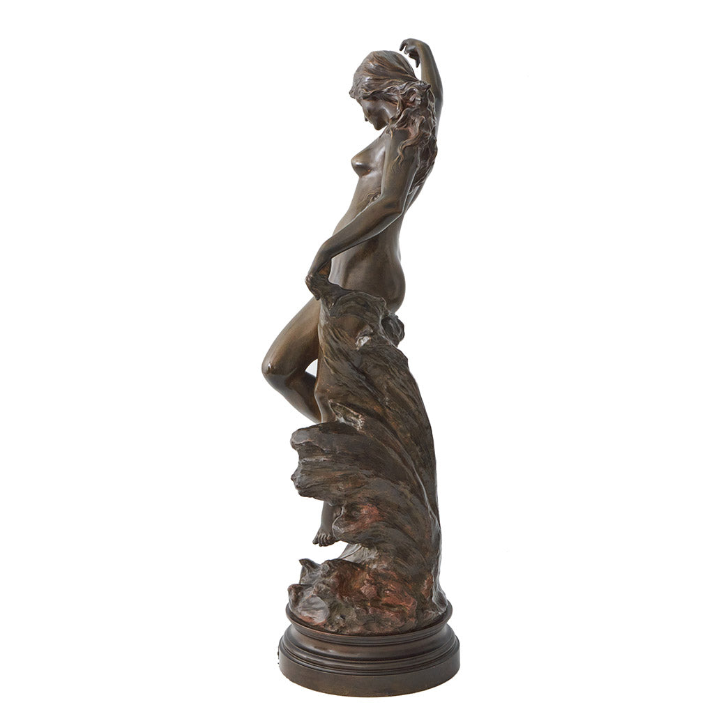'Etoile de Mer' by Edouard Drouot Art Nouveau Bronze Sculpture - Jeroen Markies Art Deco