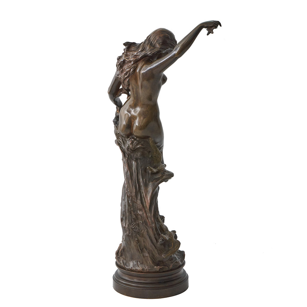 'Etoile de Mer' by Edouard Drouot Art Nouveau Bronze Sculpture - Jeroen Markies Art Deco