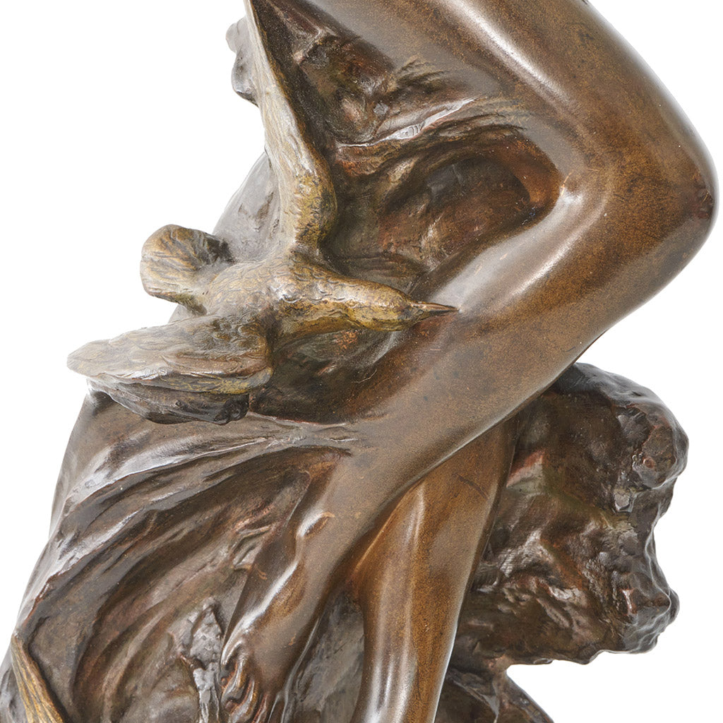 'Etoile de Mer' by Edouard Drouot Art Nouveau Bronze Sculpture - Jeroen Markies Art Deco