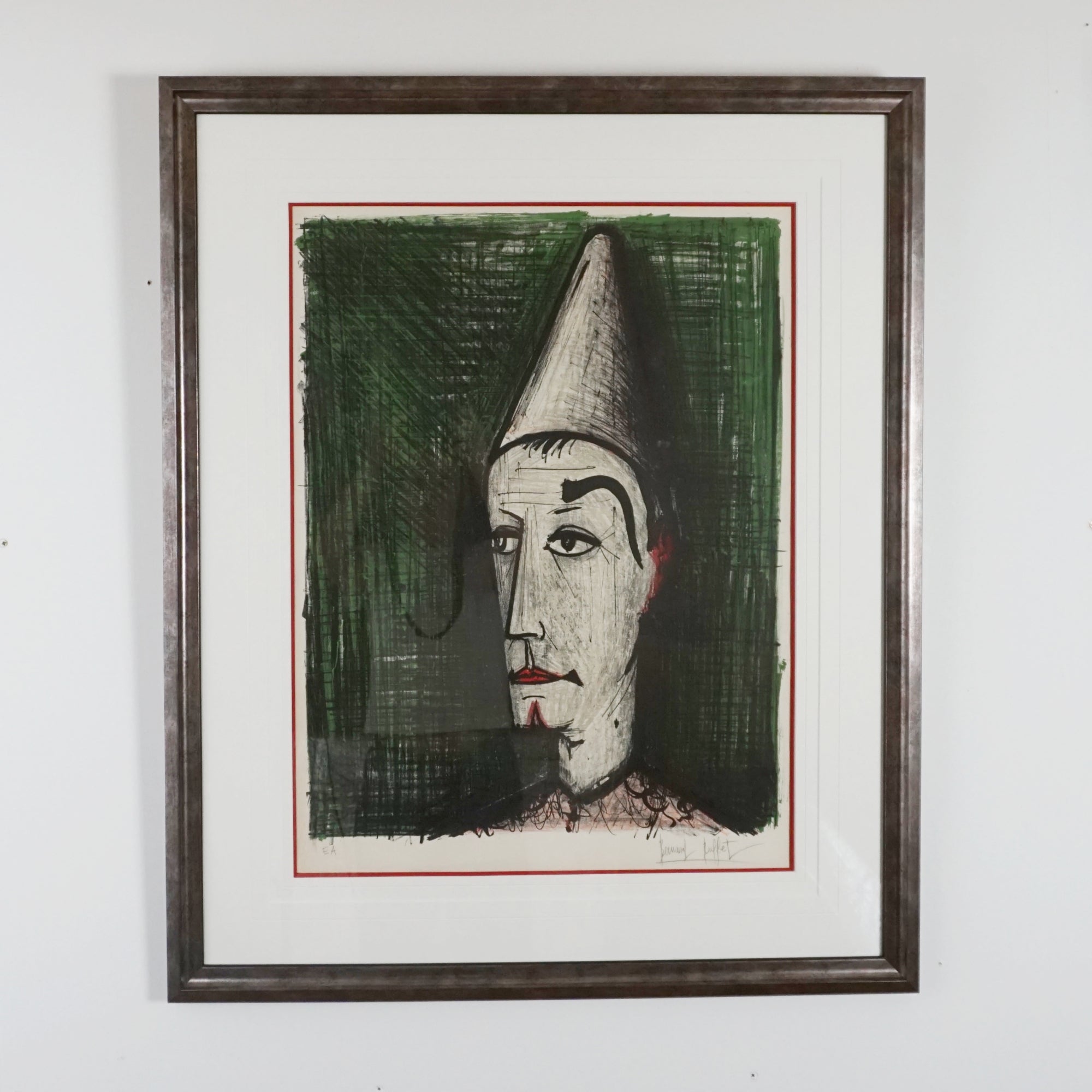 Le Clown Sur Fond Vert