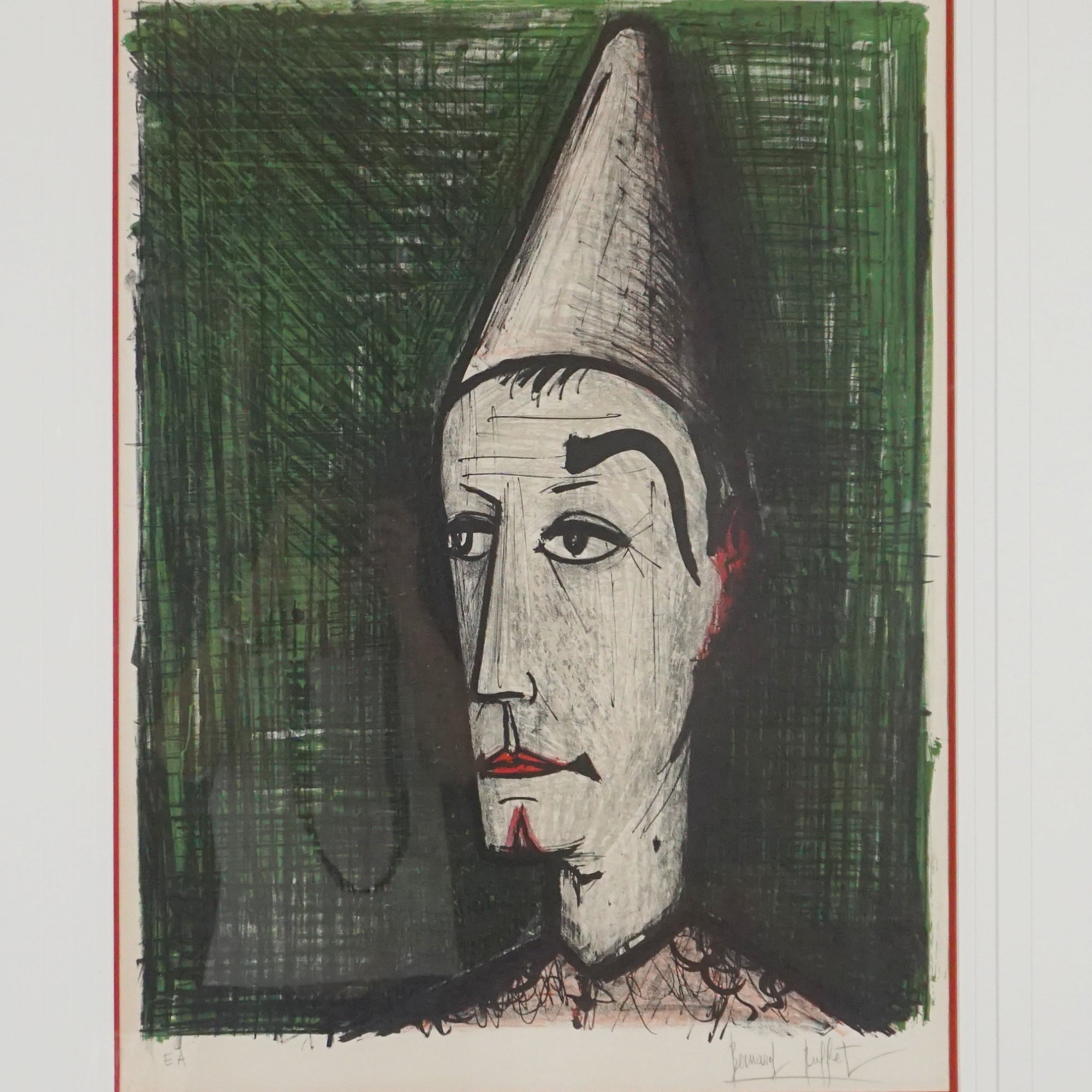 Le Clown Sur Fond Vert