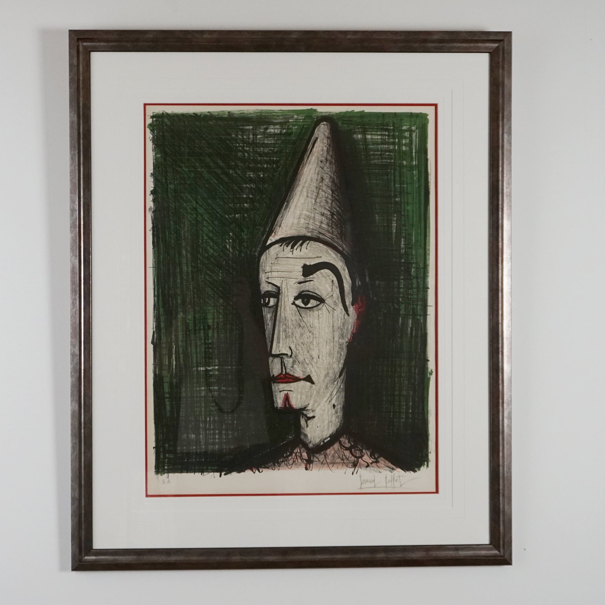 Le Clown Sur Fond Vert