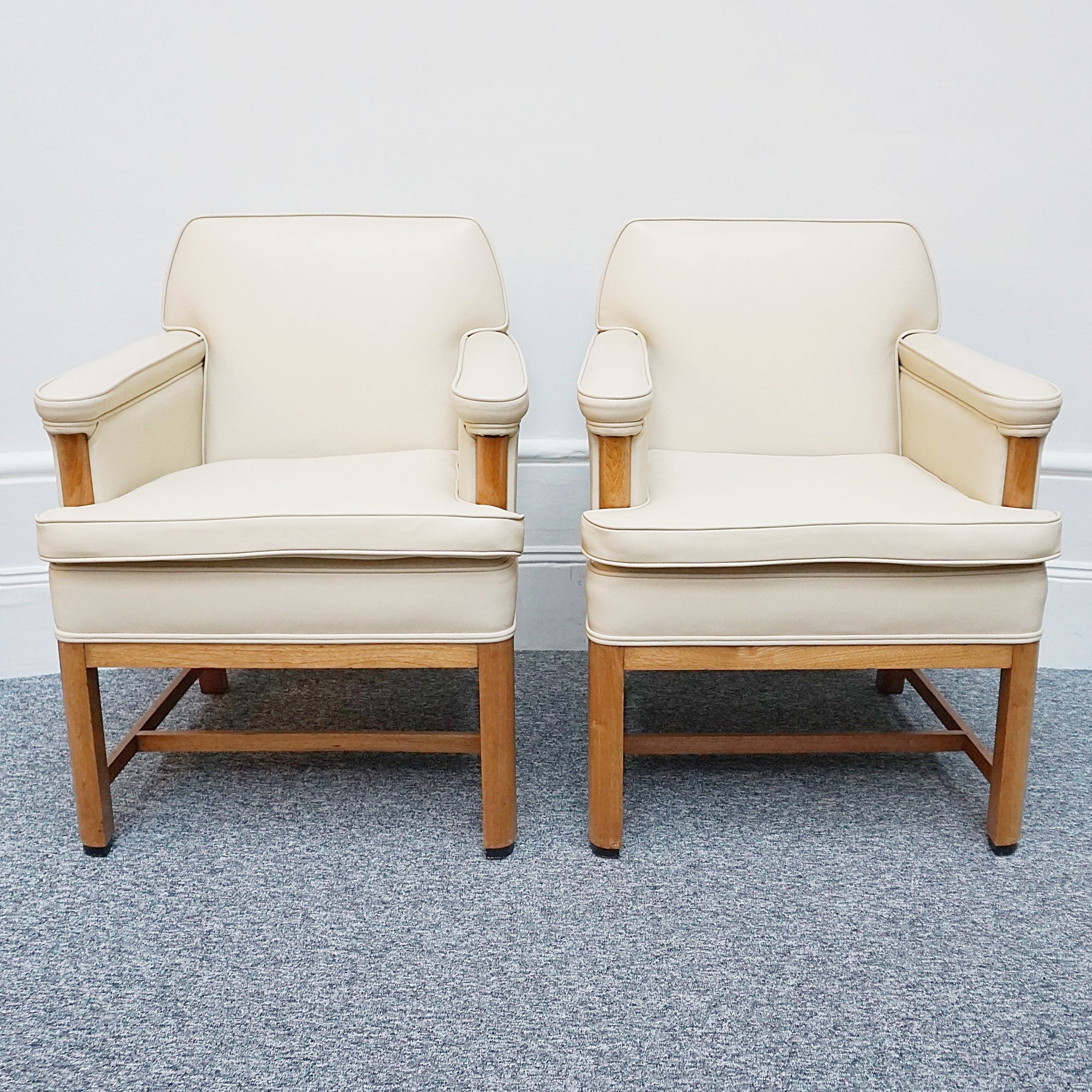 Pair of Art Deco Bankers Armchairs - Jeroen Markies Art Deco