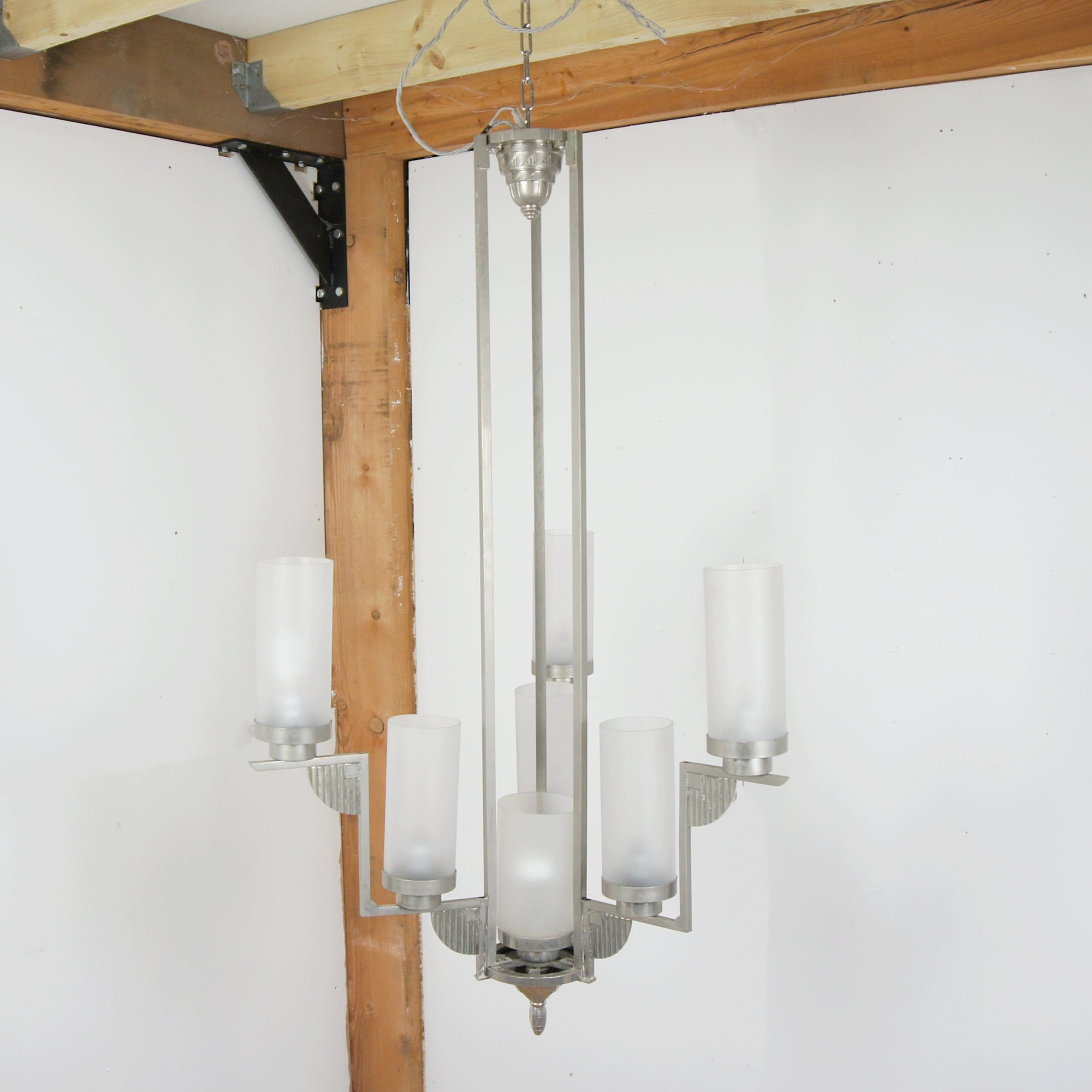 Art Deco Modernist Chandelier