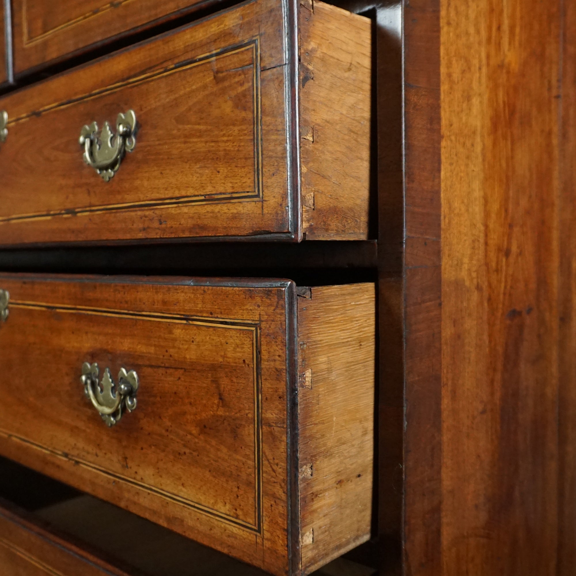 Stunning Quality Charles II Walnut Chest on Stand - Jeroen Markies Art Deco