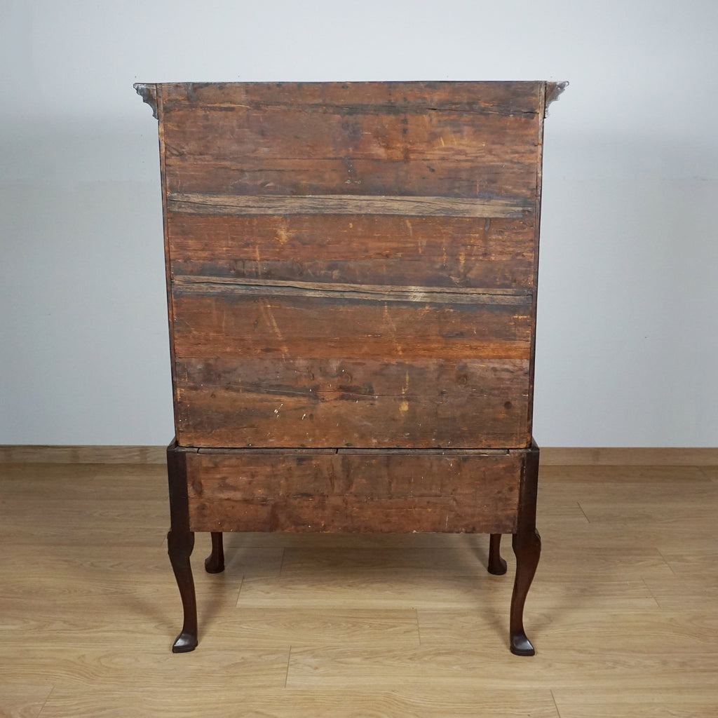 Stunning Quality Charles II Walnut Chest on Stand - Jeroen Markies Art Deco